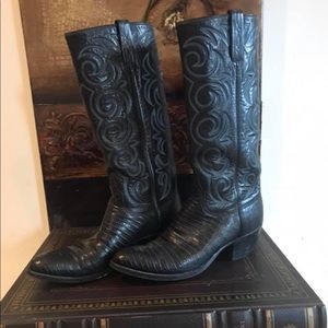 Western cowboy boots
